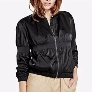 Guess Women's Black Bomber Jacket